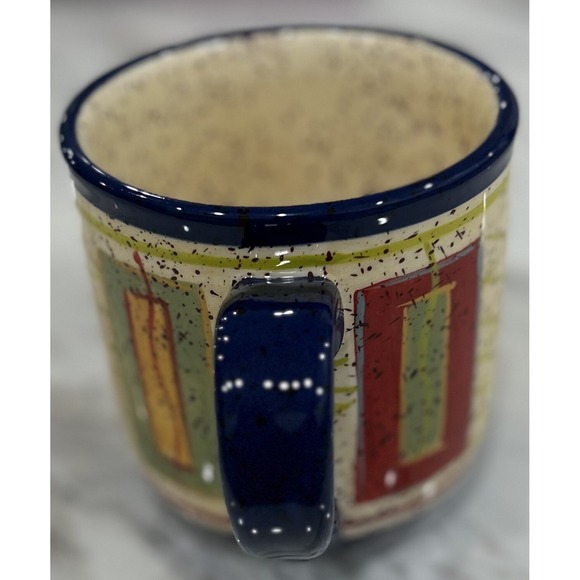 PFALTZGRAFF Mug Sedona Oversized Coffee Cup Hand Painted Multicolor EUC - Picture 3 of 6